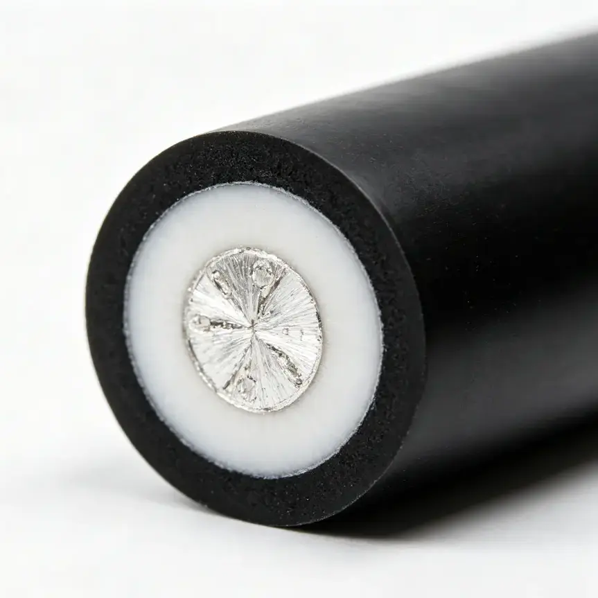 Wayar Bulat Bertebat PVC Aluminium